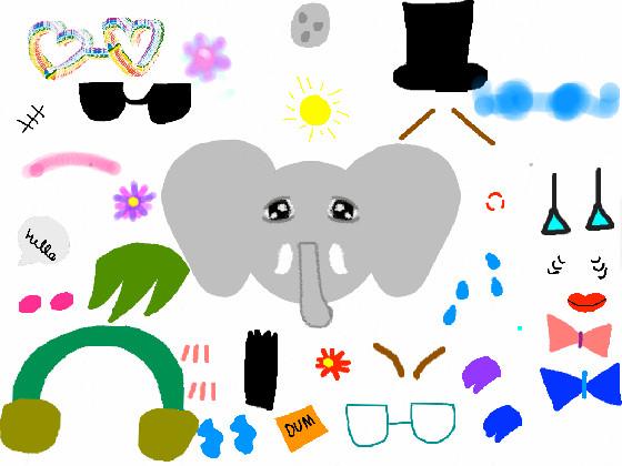 Elephant dress up!! 1