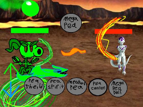 peashooter vs freeza