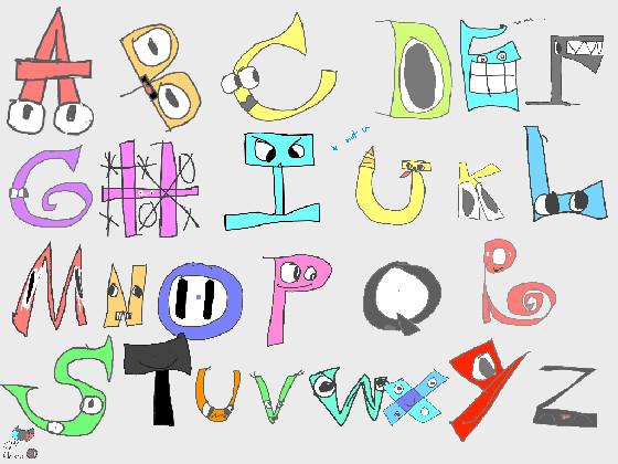 Alphabet lore but..silly and dumb