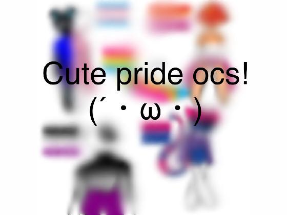 Weirdcore pride ocs!