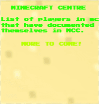 Minecraft Centre