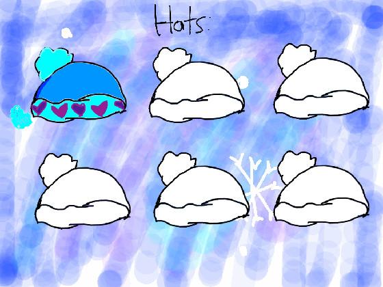 SNOWY HAT~~~ 