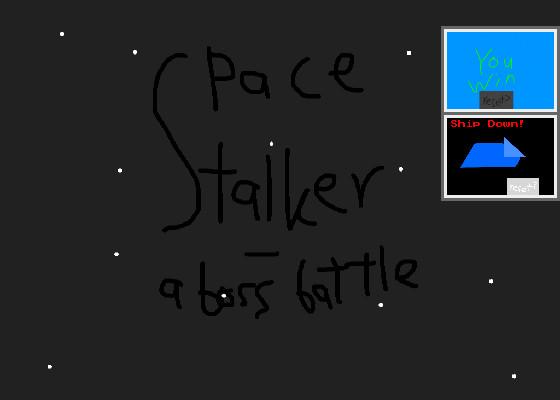 Space Stalker - A boss battle