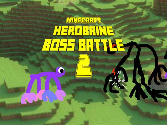 Minecraft Boss Battle 1