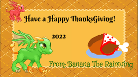 Happy thanksgiving card