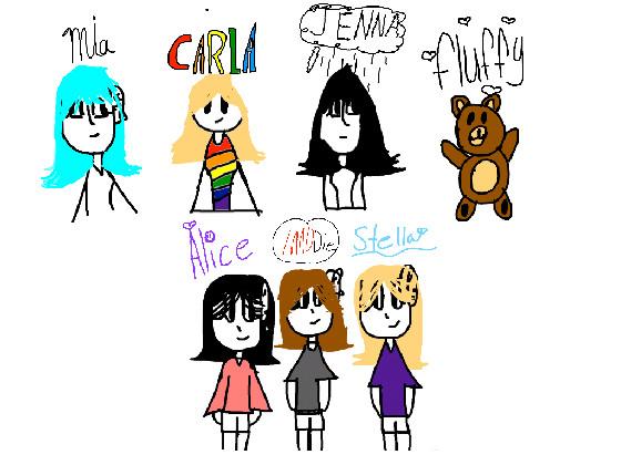 My oc’s!!