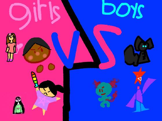 add your oc boys vs girls ( not mine ) 1 1 1 1 1