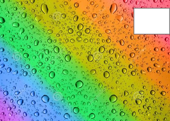 bubble rainbow art  1