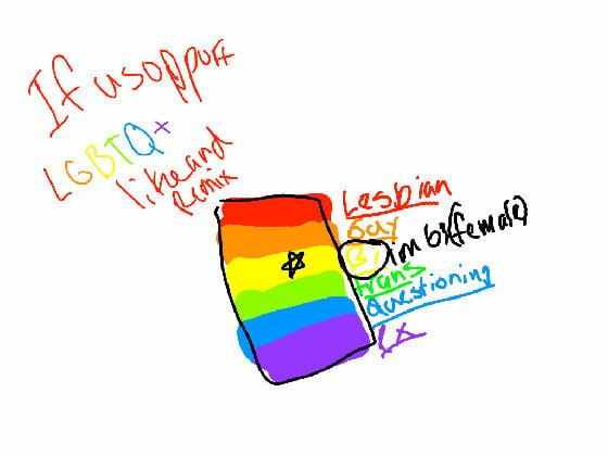 like if suport lgbtq+