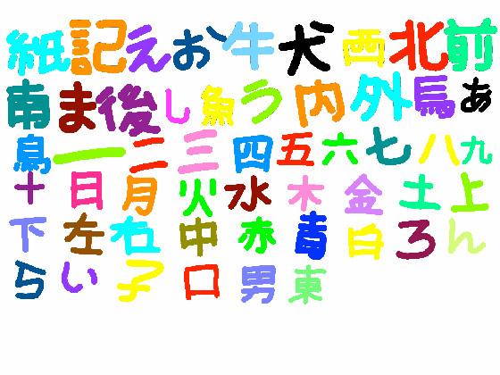 Japanese letters