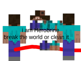 minecraft herobrine skin