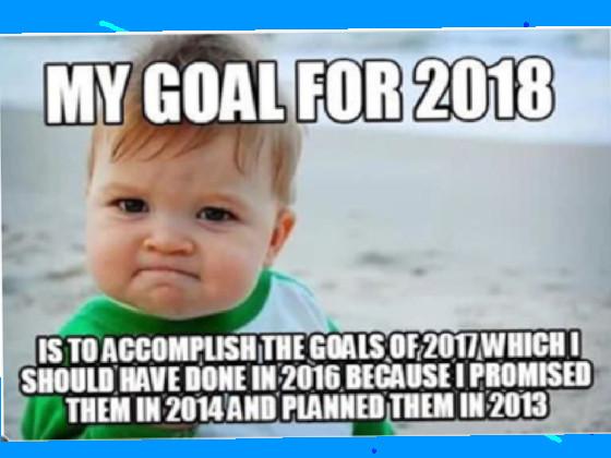 My acual 2023 goal