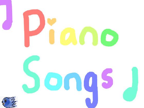 All Piano songs 1