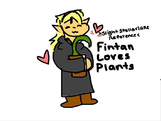 Fintan Loves Plants KOTLC