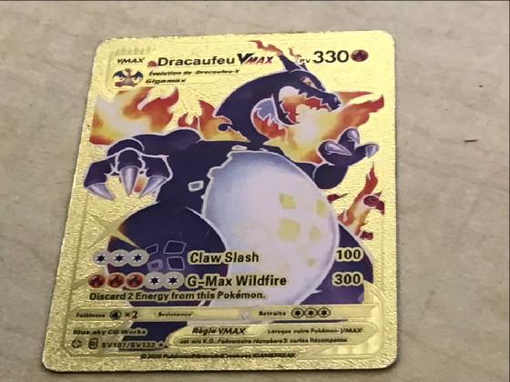 Golden Pokémon card