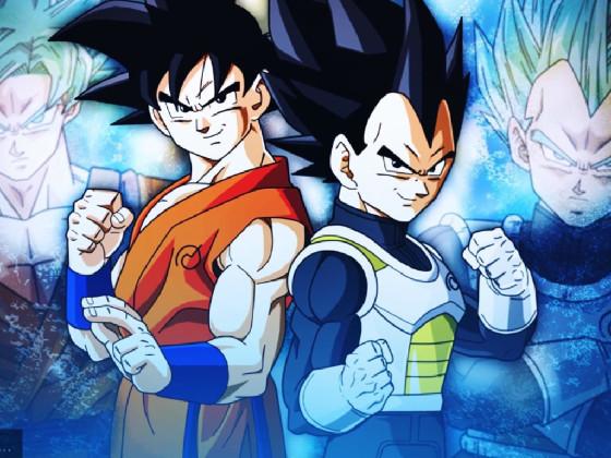 Goku and Vegeta