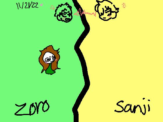  Add Your Oc: Zoro or Sanji? :)