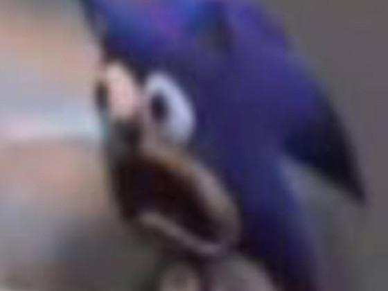 sonic scared