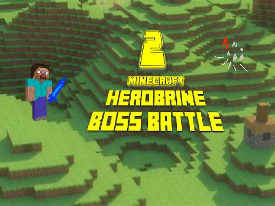 minecraft herobrine boss battle 2  1