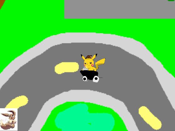 pikachu racer!!