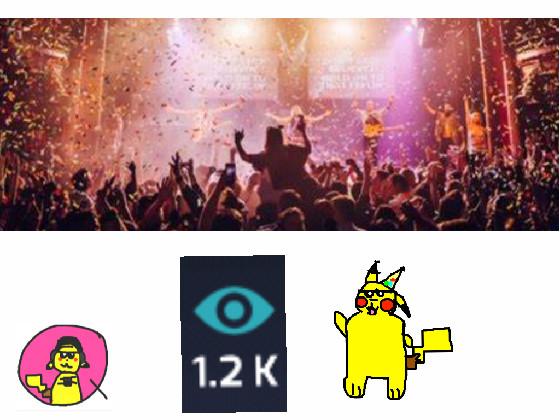 1K viewers party!