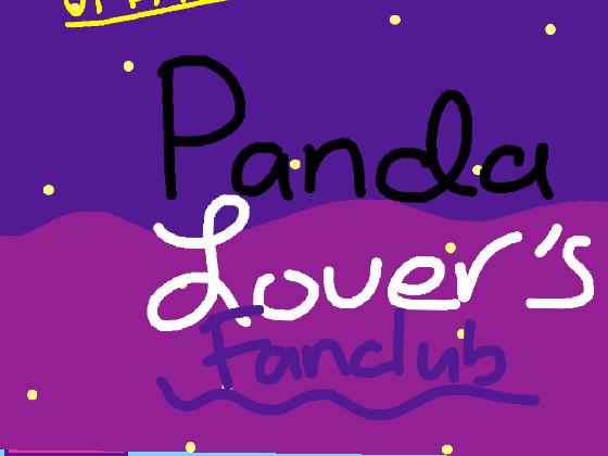 Panda Lover’s Fanclub! Member of the week: FieldCat 1