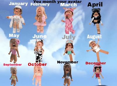Your month your avatar by Tgirl
