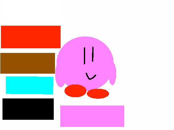 Kirby’s closet
