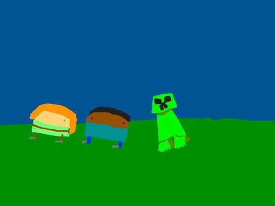 Badly drawn minecraft part 1