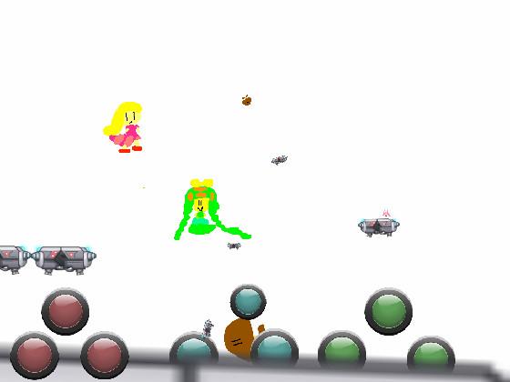 Peach toaderlert oh no  girl dash