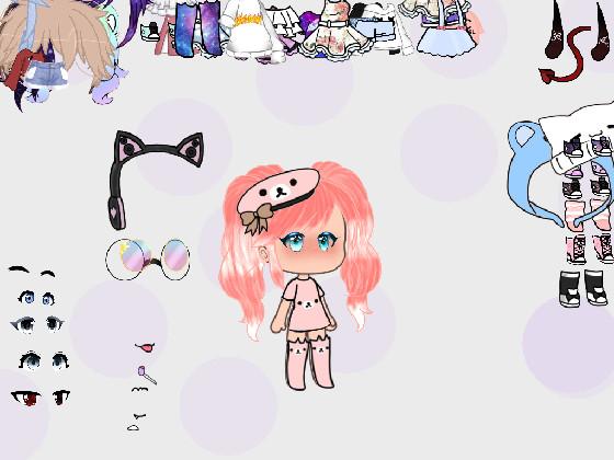 gacha cutie dressup 😝😝 1