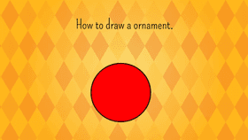 How to draw a ornament.