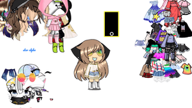 gacha life dress up