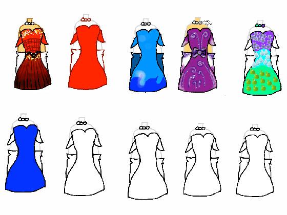 🏵design a dress🏵 1 2