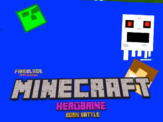 minecraft herobrine boss battle 1 1