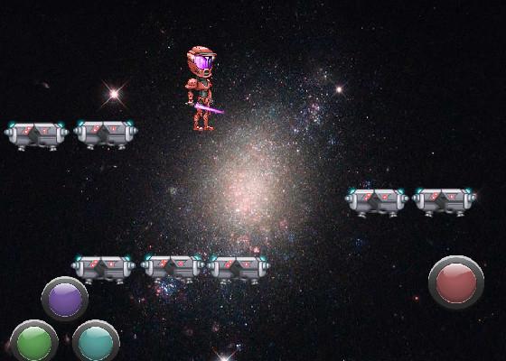 space platformer game