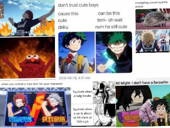 mha memes plus ultra