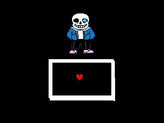 Sans boss fight