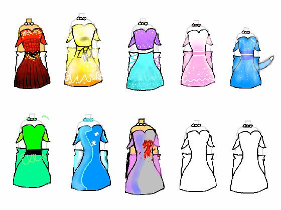 I design a dress