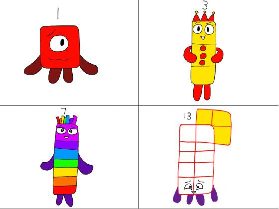 my fav numberblocks