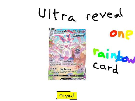 ultra Pokémon card reveal