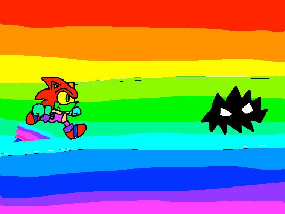 Rainbow sonic game