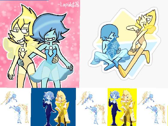 blue and yellow pearl🫶☺️