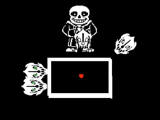 sans battle + music  1