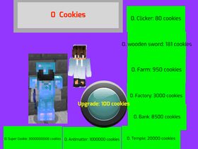 minecraft cookie clicker by angelopr0