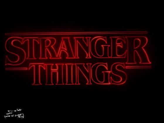 STRANGER THINGS 1