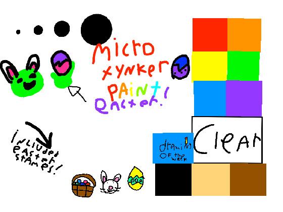 Micro tynker Paint (EASTER!)