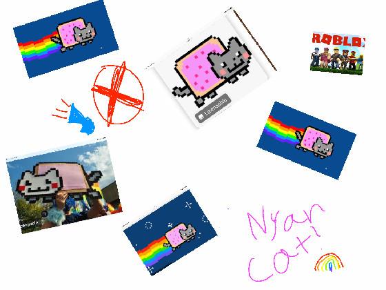 Roblox nyan cat song 1000