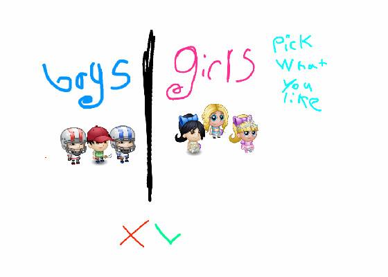 boys vs girls