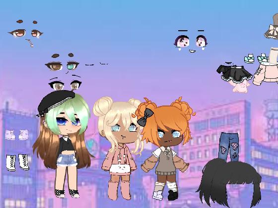 Gacha dress up! 🫶🏼💕☁️⚡️ 1 1